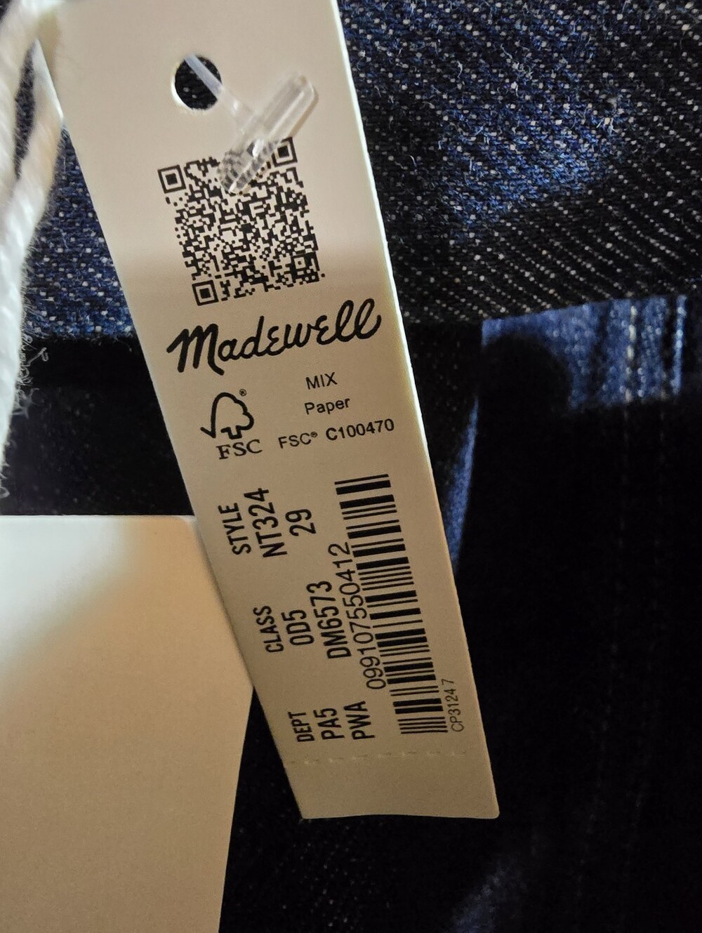 Madewell X Alexa Chung Midi Skirt Size 29 - Picture 7 of 9